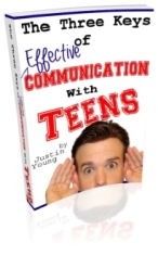 Justin Young Book Cover Three Keys of Effective Communication With Teens